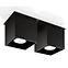 Lampe Dallas 2 schwarz A-063,4