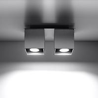 Lampe Dallas 2 grau A-064