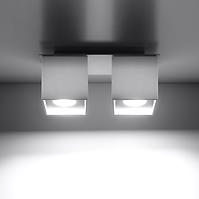 Lampe Dallas 2 weiß A-065