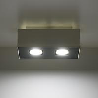 Lampe Atlanta 2 weiß A-067