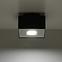 Lampe Atlanta 1 schwarz A-070