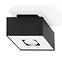 Lampe Atlanta 1 schwarz A-070,4