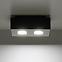 Lampe Atlanta 2 schwarz A-071