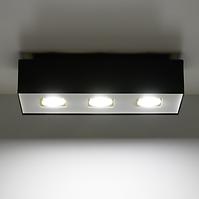 Lampe Atlanta 3 schwarz A-072