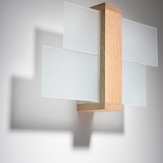 Lampe Luizjana 1 natürliche Holzí A-077