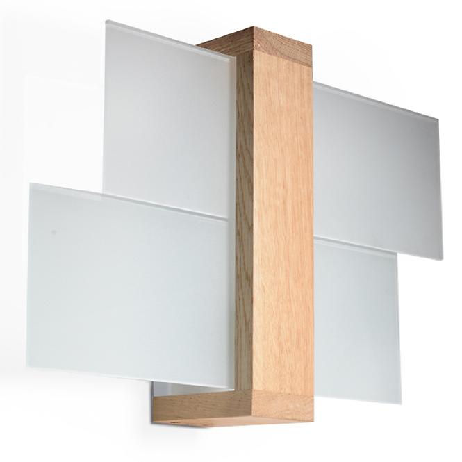 Lampe Luizjana 1 natürliche Holzí A-077