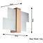 Lampe Luizjana 1 natürliche Holzí A-077,4