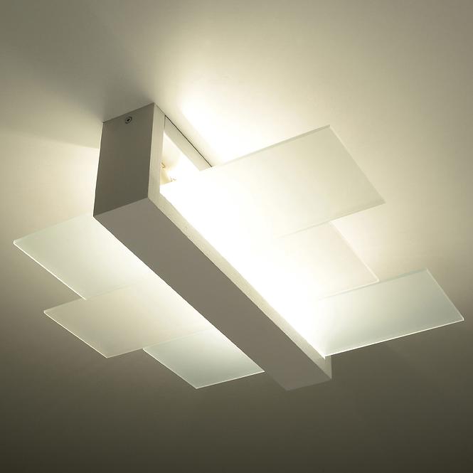 Lampe Luizjana 1 weiß A-078