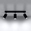 Lampe Oregon 3 schwarz A-093