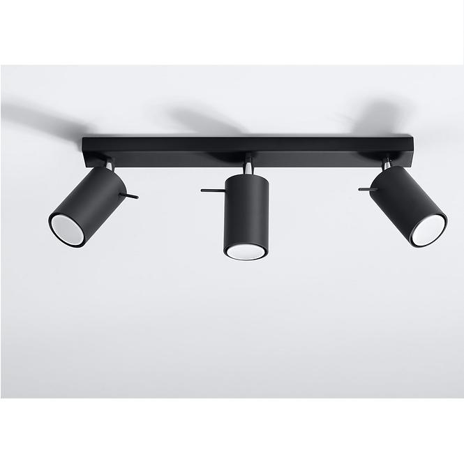 Lampe Oregon 3 schwarz A-093,3