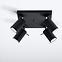 Lampe Oregon 4 schwarz A-094,3