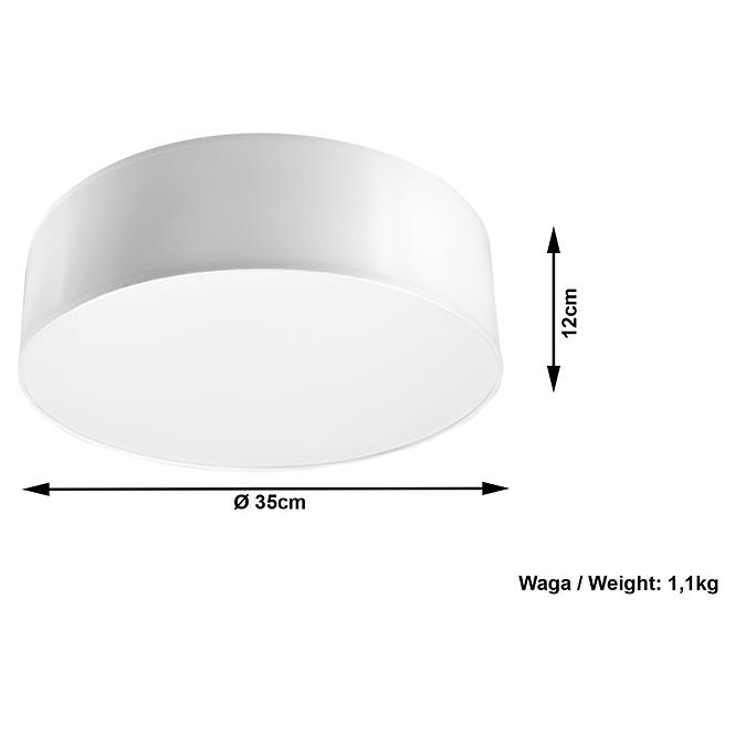 Lampe Nebraska 35 weiß A-123,4