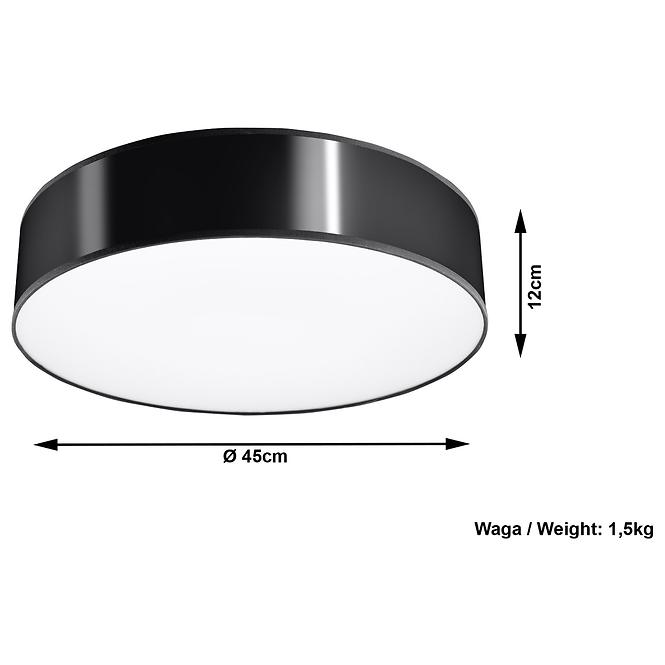 Lampe Nebraska 35 schwarz A-124,4