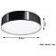 Lampe Nebraska 35 schwarz A-124,4