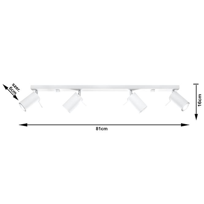 Lampe Oregon 4L weiß A-331,5
