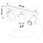 Lampe Oregon 3 schwarz A-451,3