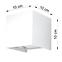 Lampe Filadelfia weiß LED IP54 A-544,4