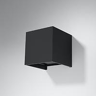 Lampe Filadelfia schwarz LED IP55 A-545