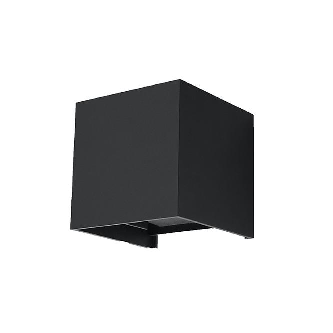 Lampe Filadelfia schwarz LED IP55 A-545