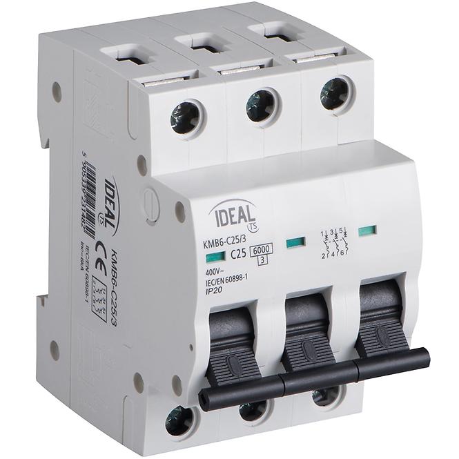 Sicherung KMB6-C25/3 KANLUX