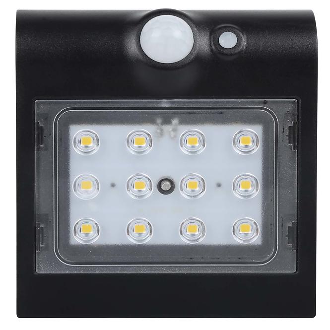 LED 1,5W PIR IP65 4000K 220lm černá