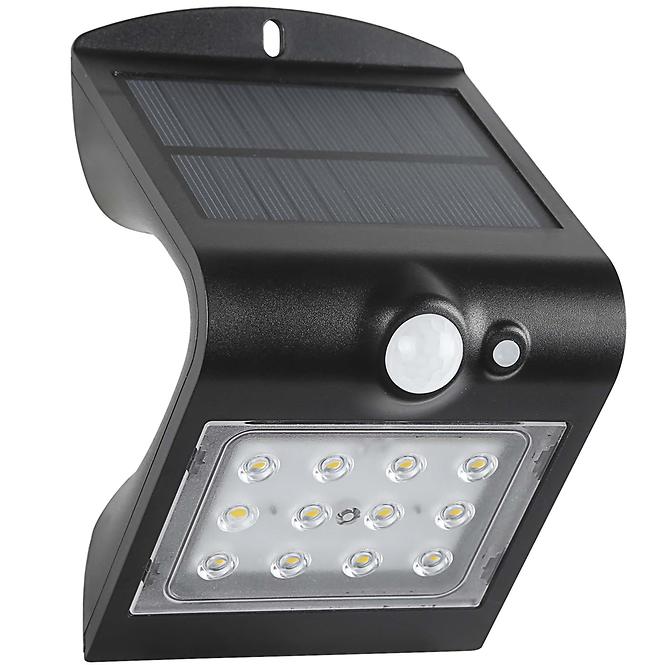 LED 1,5W PIR IP65 4000K 220lm černá