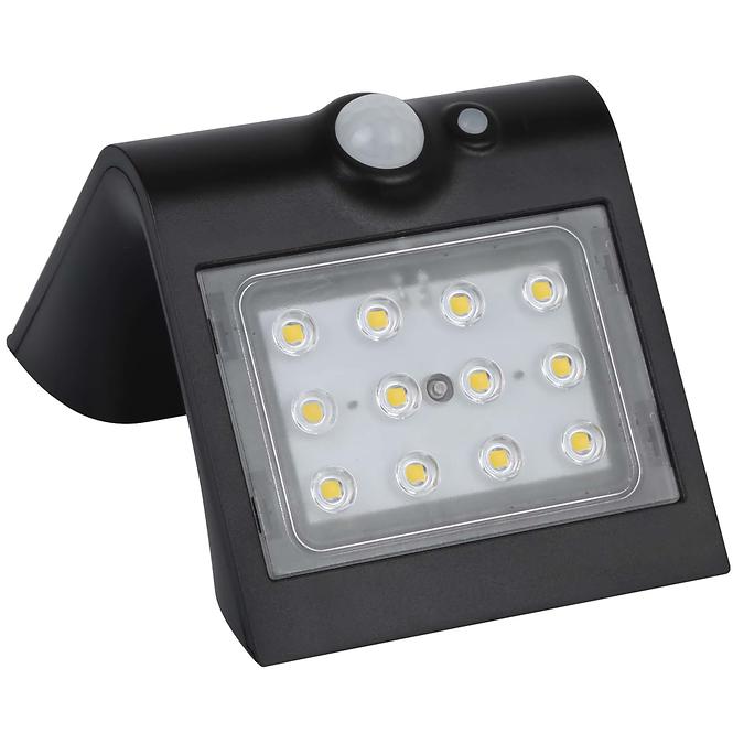 LED 1,5W PIR IP65 4000K 220lm černá