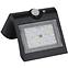 LED 1,5W PIR IP65 4000K 220lm černá,4