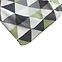 Fleecedecke CL1807004 grau-grüne dreiecke 170x220