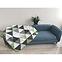 Fleecedecke CL1807004 grau-grüne dreiecke 170x220,2