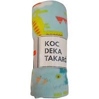 Fleecedecke XEH5PK0B Dinosaurier 130x170