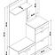 Garderobe Stella Eiche Riviera/weiß 135 cm,2