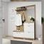 Garderobe Stella Eiche Riviera/weiß 135 cm,3