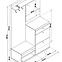 Garderobe Primo Eiche Riviera/weiß 110 cm,4
