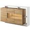 Kommode Alva 155cm Grande Oak/weiße Matte