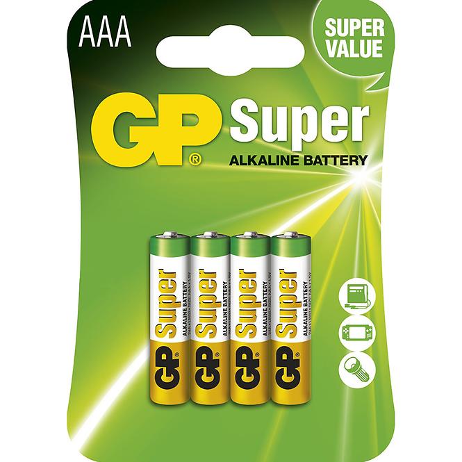 Batterie Super B1311 GP LR03 4BL