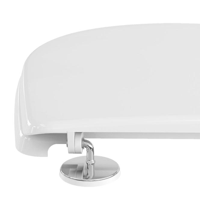 WC-Sitz Cleo 09/Am Scharnier Metall