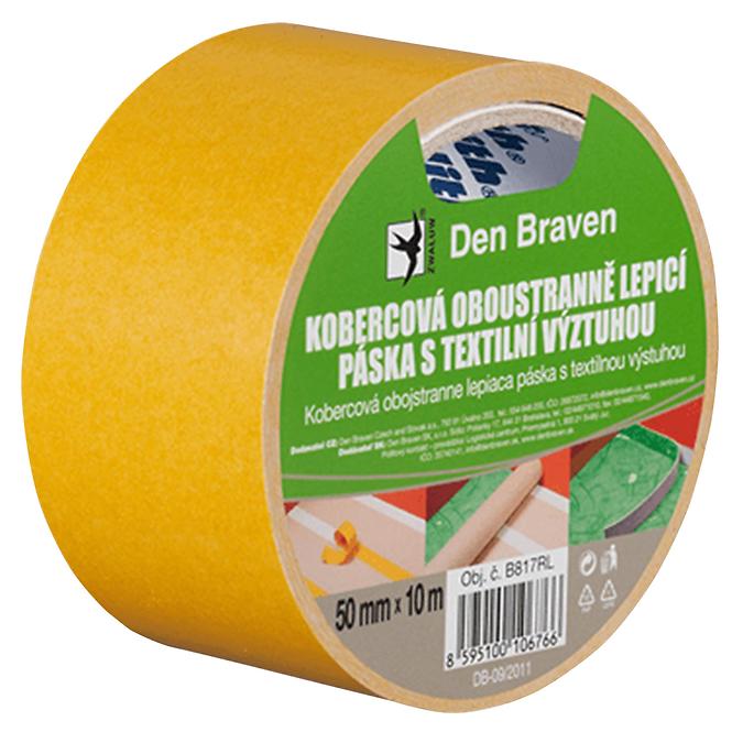 Teppich beidseitiges Klebeband mit Textilverstärkung  50 mm x 25 m