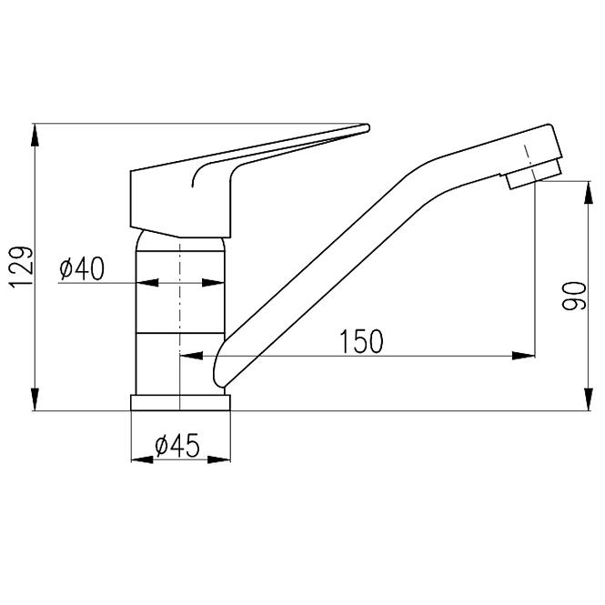 Waschbeckenarmatur Victoria VI215.0