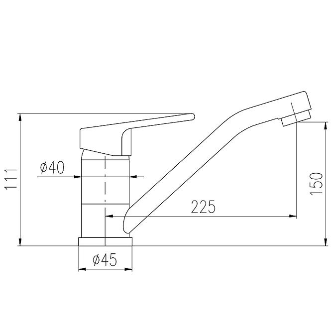 Spültischarmatur Colorado CO205.0