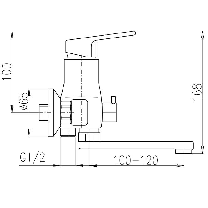 Badewannenarmatur Colorado CO251.5