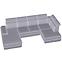 Ecksofa Orlando II L Aston 16,6