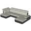 Ecksofa Orlando II R Matrix 18 + Matrix 17,4