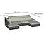 Ecksofa Orlando II R Matrix 18 + Matrix 17,7