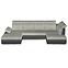 Ecksofa Orlando II L Matrix 18 + Matrix 17