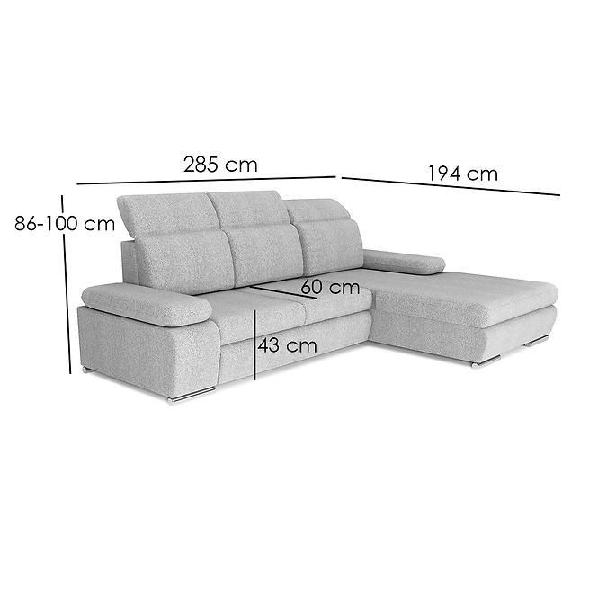 Ecksofa Orlando R Malmo 90,5