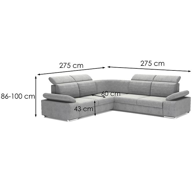 Ecksofa Odessa I R Fancy 90