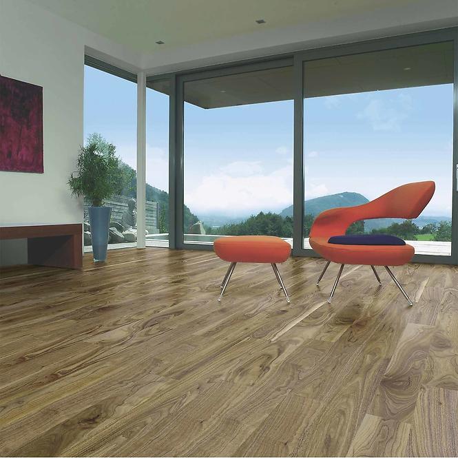 Laminatboden schwimmende Verlegung Hickory Viva 8mm AC4 4V 80120