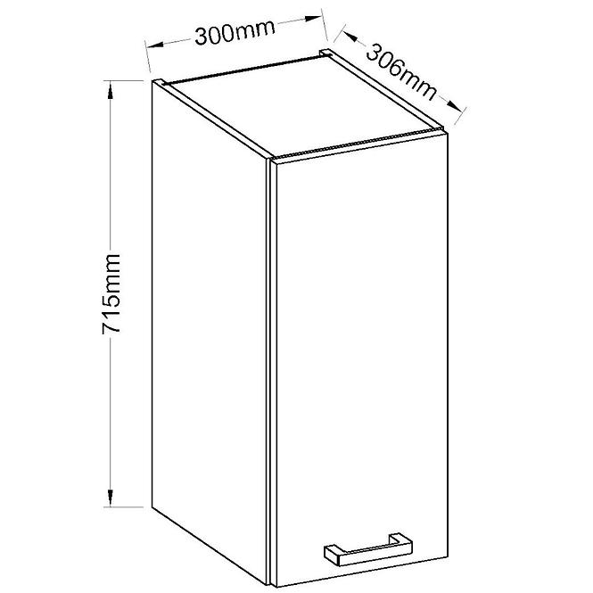 Küchenzeile Sara Lefkas 30g-72 1f
