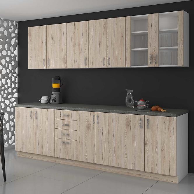 Küchenzeile Sara Sonoma 58x58 Gn-72 1f